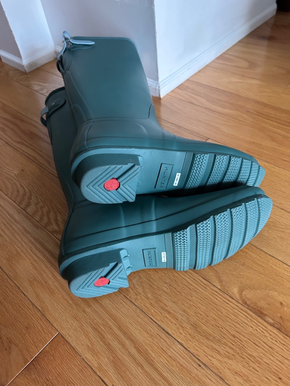 NEW Hunter Original Tall Waterproof Rain Boots - Women’s Size 9 - Teal / Ocean G - Picture 6 of 6